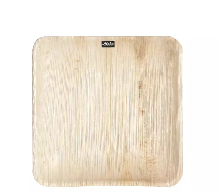 Palmulehtilautanen 20x20 cm 10 kpl - Tallrikar - 6410413048096 - 1