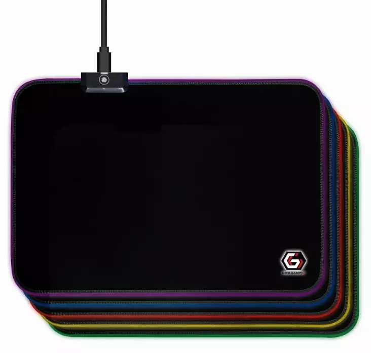 Hiirimatto led-valo m 25x35cm Gembird - Andra allmänna datortillbehör - 8716309110716 - 1