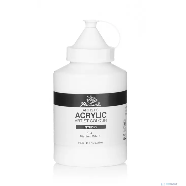 Phoenix Artist Studios 500ml akrylfärg - Akrylfärger och målarfärger - 6941985218506 - 1