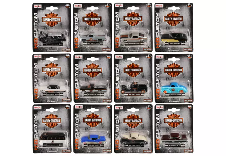 Pikkuauto Maisto 1:64 HD Custom - Småbilar - 6410413241206 - 1