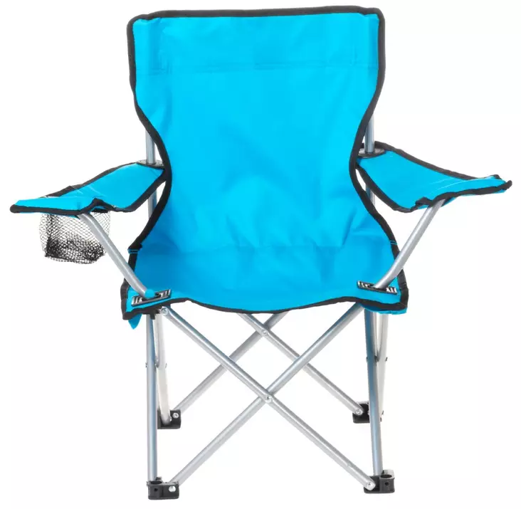 Retkituoli lapsille vaaleansininen - Campingstolar och campsängar - 6410413274716 - 1