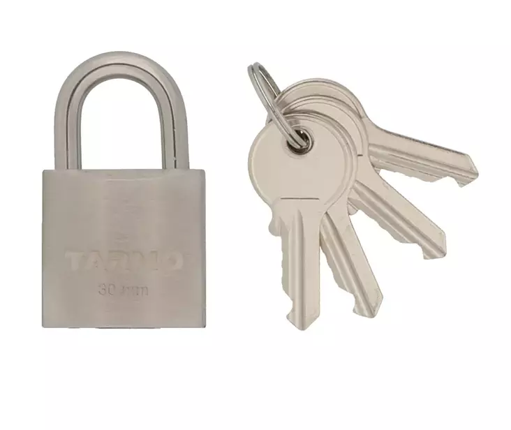 Riippulukko RST 30 mm - Lås och nyckelskåp - 6410413170216 - 1