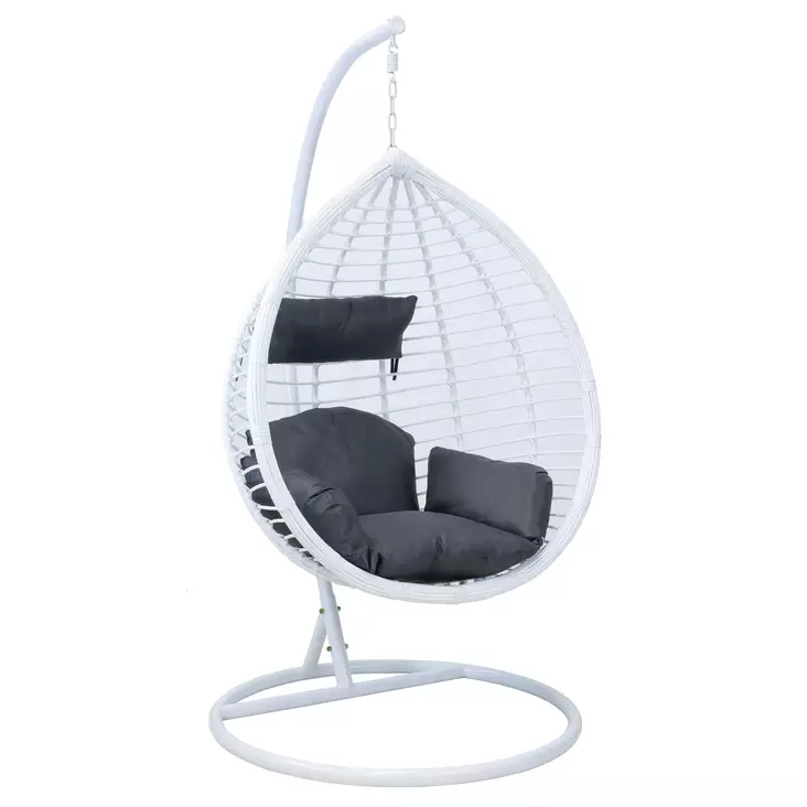 Riipputuoli Barbados Valkoinen - Trädgårdsgungor och hängstolar - 6438168111926 - 1