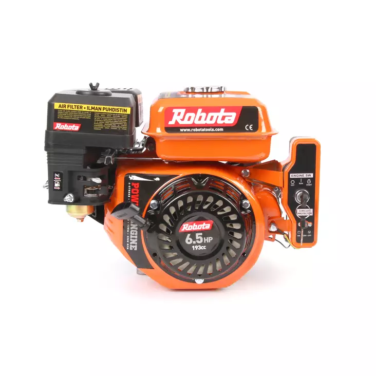 Robota irtomoottori e193 6,5hp 4-tahti - Lösa motorer - 6438212107806 - 1