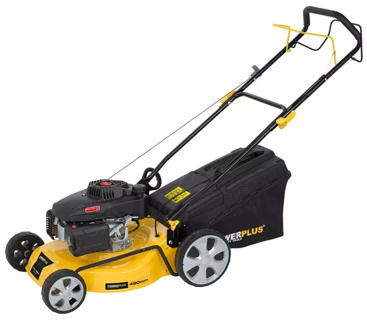 Ruohonleikkuri 141cc 460mm Powerplus - Skjutbara gräsklippare - 5400338073106 - 1