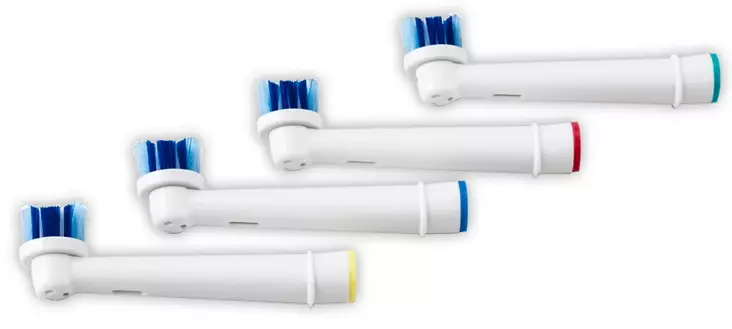 S=C3=A4hk=C3=B6hammasharjan vaihtop=C3=A4=C3=A4 4 kpl Livia - Munvård - 6438151013206 - 1