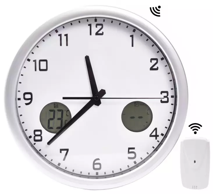 Sein=C3=A4kello s=C3=A4=C3=A4asema 30 cm - Väggklockor - 6438152086056 - 1