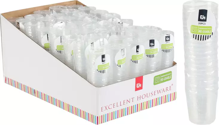 Shottilasi 30ml 20kpl - Engångsartiklar - 8720573551656 - 1