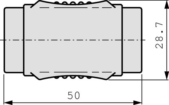 4-polig speakON låsbar koppling - Nedis produkter - 7613187005206 - 2