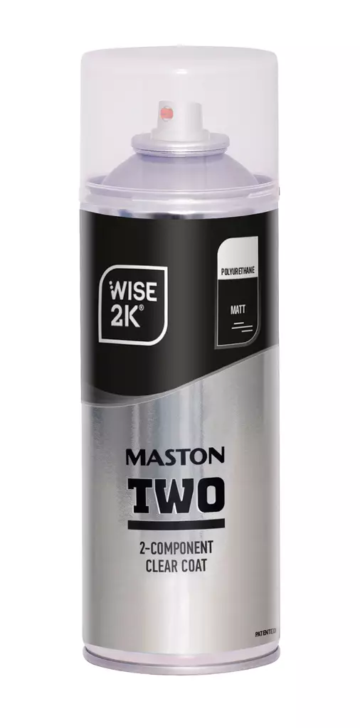 Spraymaali 2K PU Matta lakka 400ml - Sprayfärger - 6412490016166 - 1