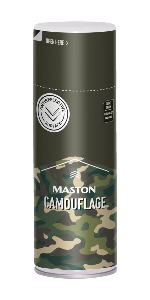 Spraymaali Camouflage Olive Green - Sprayfärger - 6412490000066 - 1