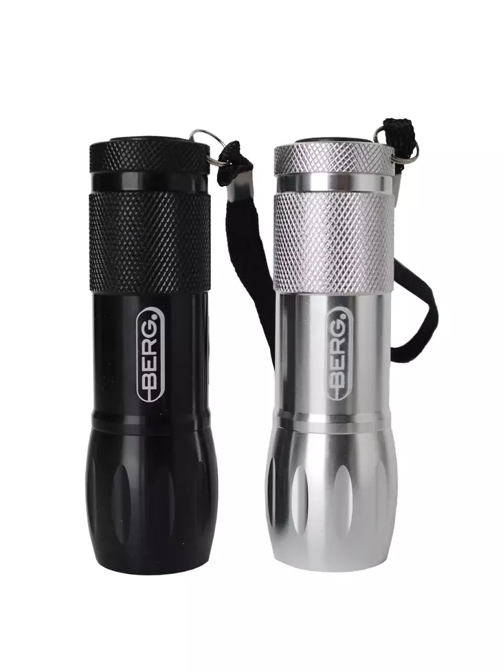 Taskulamppu Berg 3W 120lm alumiini - Ficklampor - 6430058416166 - 1