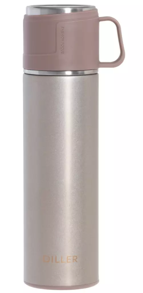 Termosmuki kahvalla 400 ml kulta - Vattenflaskor - 6410416013206 - 1