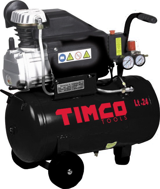 Kompressori Timco 2HP 24L - Kompressorer - 6438014257846 - 1