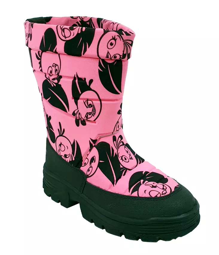 Toppasaapas Angry Birds pinkki - Värmestövlar - 6430040877456 - 1