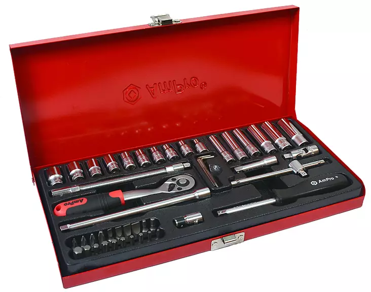 Verktygssats 1/4" 48-delar - Hylsnyckelsatser - 795609450126 - 1