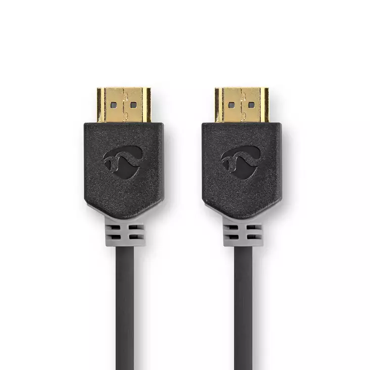 Ultra High Speed HDMI kabel | HDMI Kontakt | HDMI Kontakt | 8K@60Hz | 48 Gbps | 3.00 m | Rund | 6.7 mm | Antracit | Låda - HDMI-kablar - 5412810335206 - 1