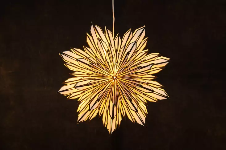 Valokoriste Malva 58 cm Finnlumor - Ljussmycken och ljusfigurer - 6410416089546 - 1