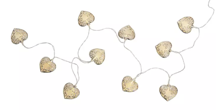 Valosarja Evi syd=C3=A4n 10 led ip20 b/o - Ljusslingor - 6435200288806 - 1