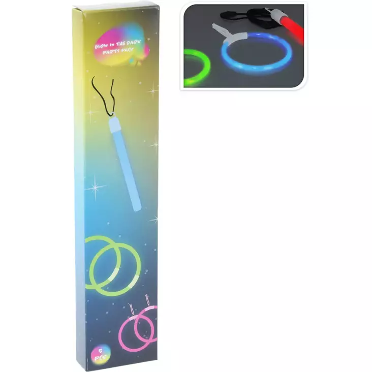 Glowstick Festpaket 5 st - Festdekorationer - 8720573846226 - 1