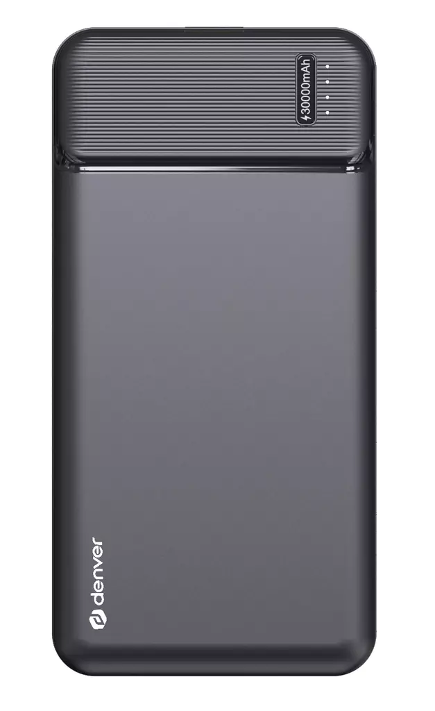 Varavirtal=C3=A4hde 30 000 mah denver - Powerbanks - 5706751063756 - 1
