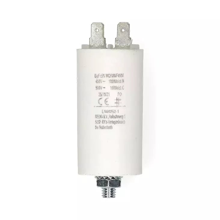 Capacitor CBB60 8UF 450Vac Faston 10 pcs - Reservdelar - 5412810477166 - 10
