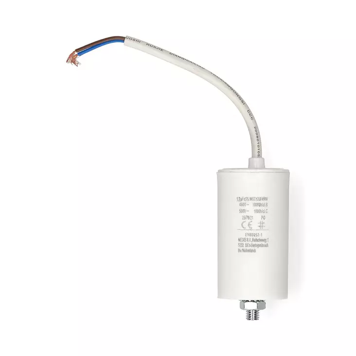 Kondensator | 12 uF | 450 V | Ledning | 10 st. - Reservdelar - 5412810477326 - 10