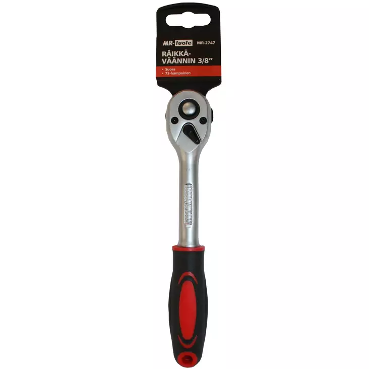 Spärrskaft 3/8", rak - Fastnycklar och vridverktyg - 6430074695576 - 1