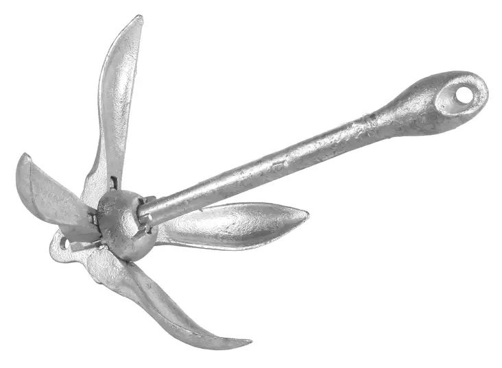 Apaja Dragg 3,2 kg - Hopfällbart ankare (Varmgalvaniserat) - Ankare och vinschar - 6410412004666 - 1