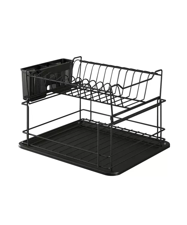 Diskställ Aberto Design KB010 Svart Metall 30x37x15 cm - Dagliga köksartiklar - 8684282354956 - 1