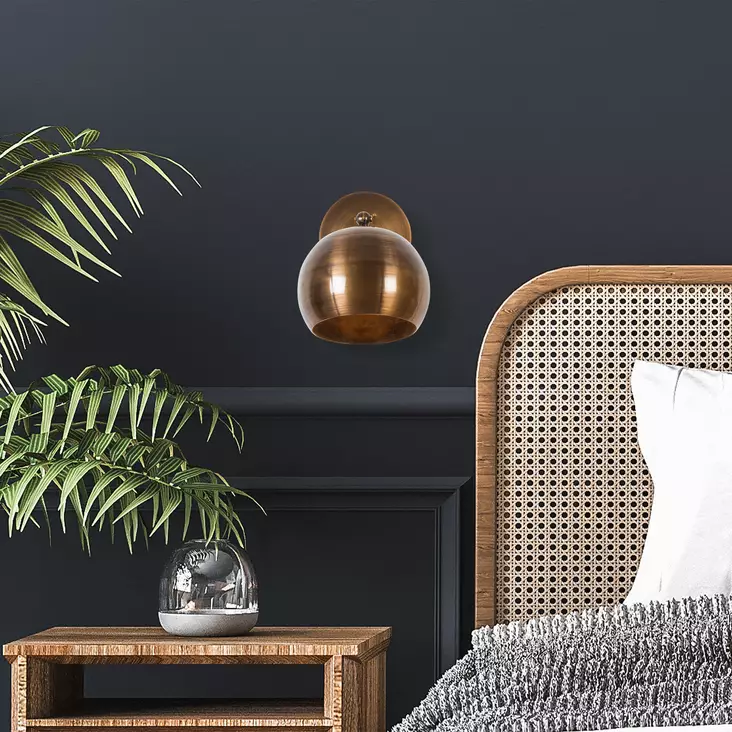 Vägglampa Opviq Sivani Vintage Metall 15 x 28 cm - Tak- och vägglampor - 8681875642926 - 1