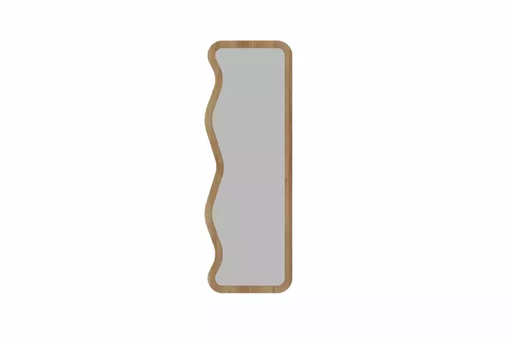 Spegel Hanah Home Asel Natur Mdf 50x160x2,2 cm - Speglar - 8684282546986 - 1