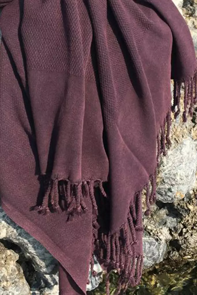 Fouta Mijölnir Damson 100% Bomull 90x175 cm - Handdukar - 8683342757676 - 1