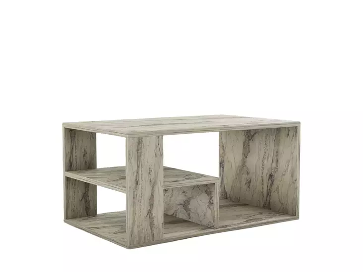 Soffbord Hanah Home Eros Freesia Marmormönster Spånskiva 80x40x50 cm - Soffbord - 8684283030866 - 1