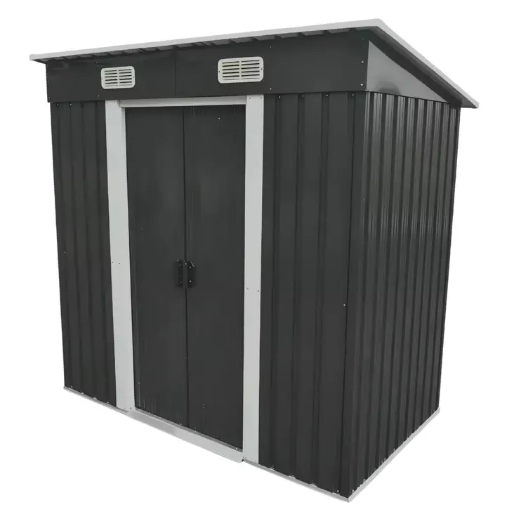 Green Land 2,3 m² trädgårdsskjul med skjultak - Förvaringsbodar - 6438014421766 - 1