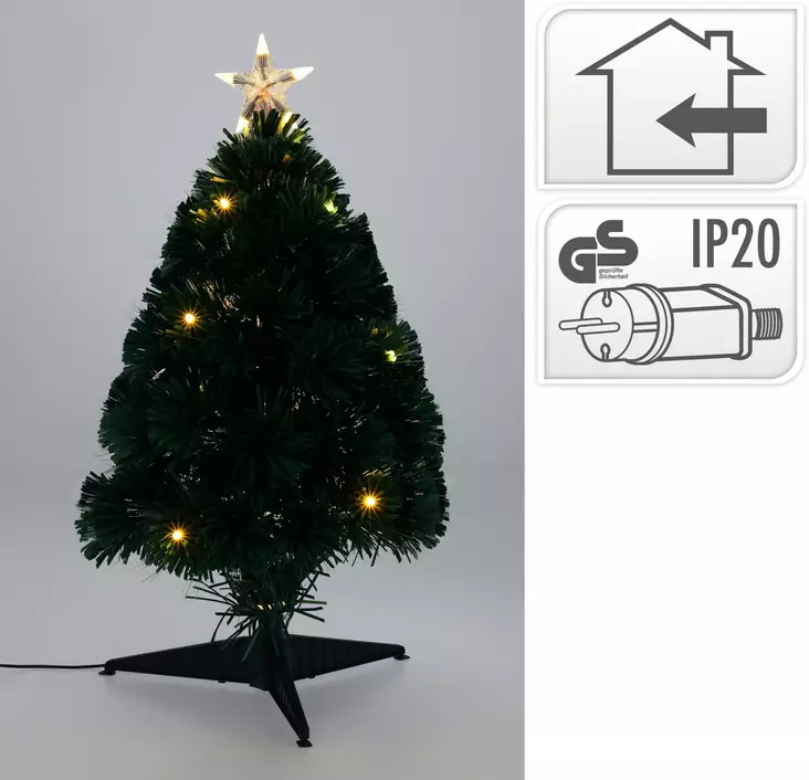 Jouluvalopuu, 60 cm lämpimällä valolla - Ljusträd och ljusgrenar - 8721037220286 - 1