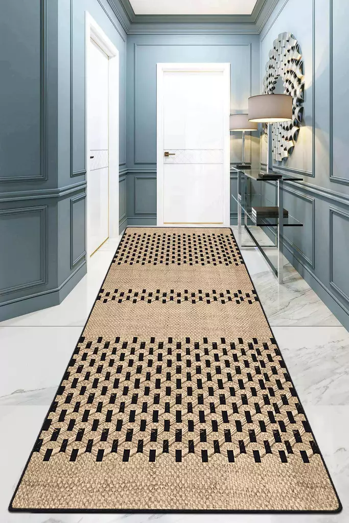 Gångmatta (80 x 150), flerfärgad, 80 x 150 cm, antibakteriell, maskintvättbar - Små mattor och gångmattor - 8683342044646 - 1