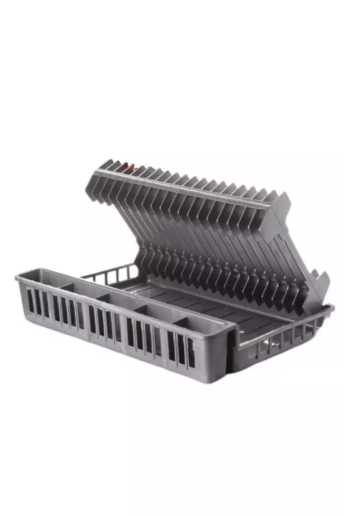 Diskställ Hermia Antracit Plast 48x32 cm - Dagliga köksartiklar - 8684283711956 - 1