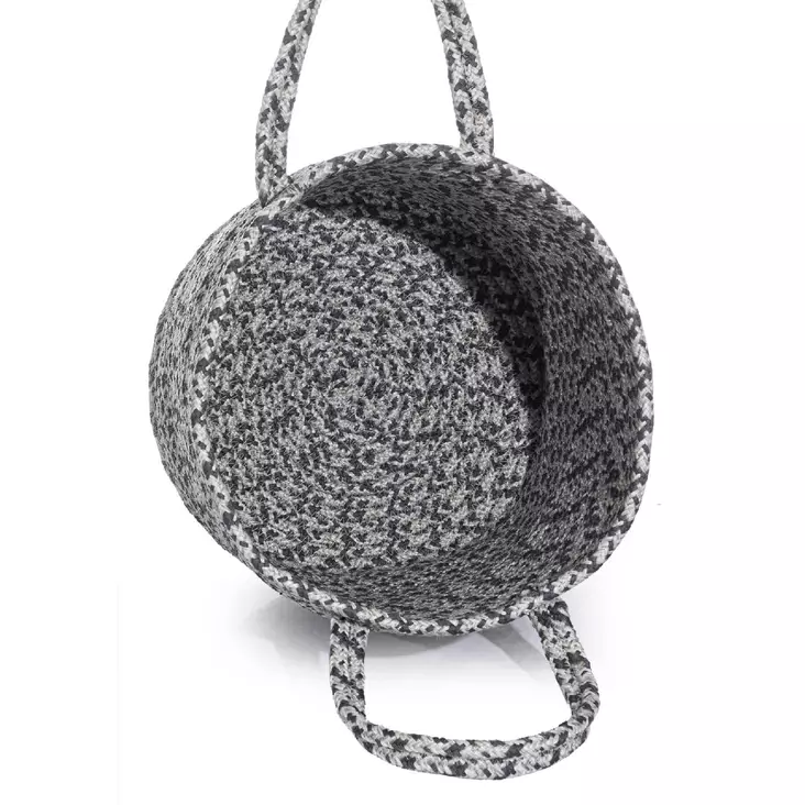 Dekorativ Box Aberto Design 9021018 Grå Antracit Bomull 25x50 cm - Förvaringslådor och korgar - 8683743770106 - 1