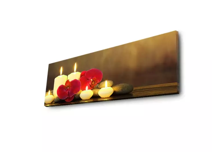 Canvastavla Wallity Flerfärgad Canvas 30x90 cm - Tavlor och ramar - 8681181295076 - 1