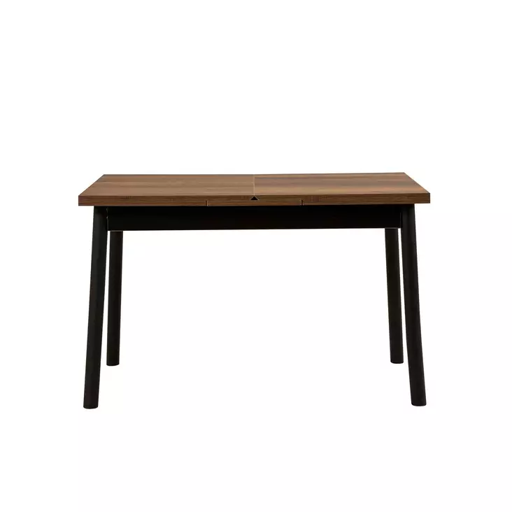 Matbord Hanah Home Oliver Open Svart Spånskiva 120x77x75 cm - Matbord - 8683743538386 - 1