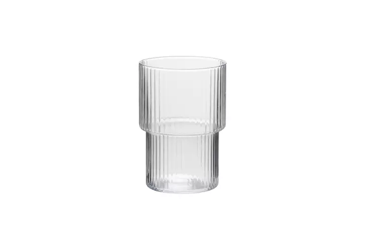 Glas, transparent, 7 x 7 x 11 cm, tåligt, stilrent, praktiskt - Dricksglas - 8684282041436 - 1