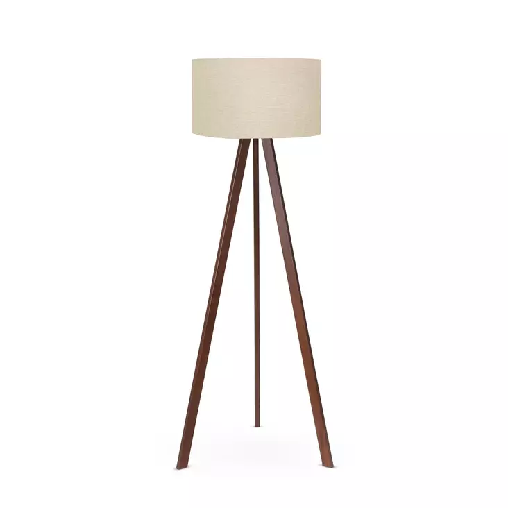 Golvlampa Opviq AYD Beige MDF 140 x 38 cm - Golv- och bordslampor - 8682870259416 - 1