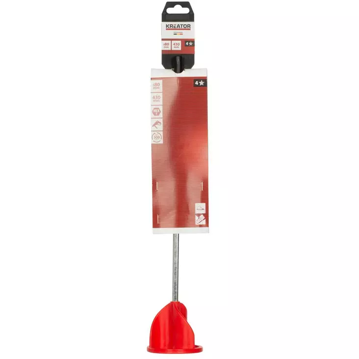 Färgomrörare 80 mm Kreator - Andra tillbehör - 5400338057236 - 1