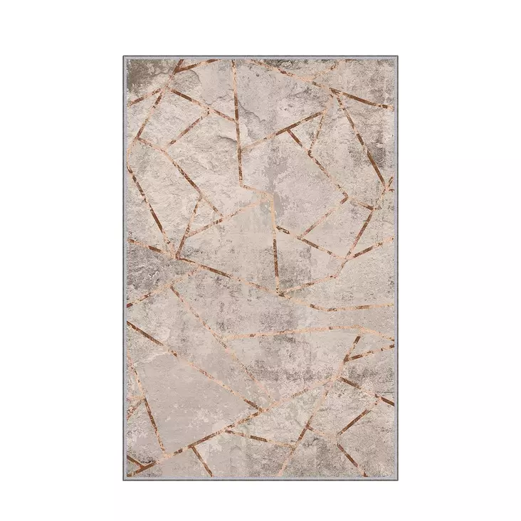 Matta (160 x 230), flerfärgad, 160 x 230 cm, maskintvättbar, halkfri - Stora och medelstora mattor - 8682870072046 - 1