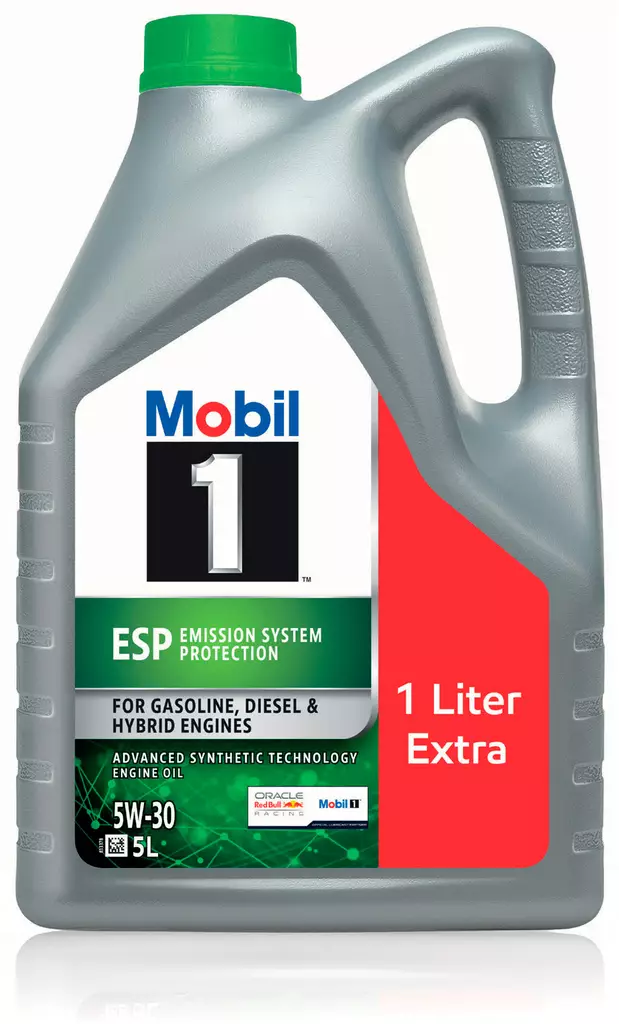 Mobil 1 ESP 5W-30 Moottoriöljy 5L - Motoroljor - 5407008076986 - 1