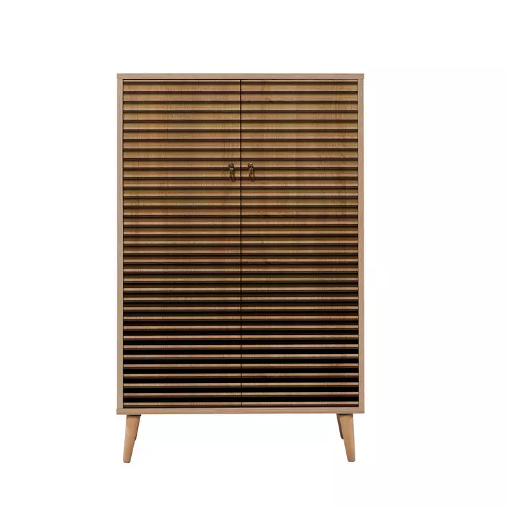 Förvaringsskåp Hanah Home Multibox Sonoma Ek Spånskiva 80x127x36 cm - Skåp och byråer - 8681875404326 - 1
