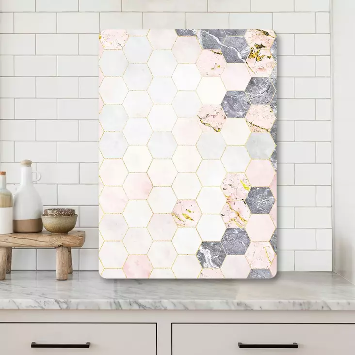 Skärbräda Hermia Flerfärgad Glas 20x30 cm - Köksredskap - 8684283725236 - 1