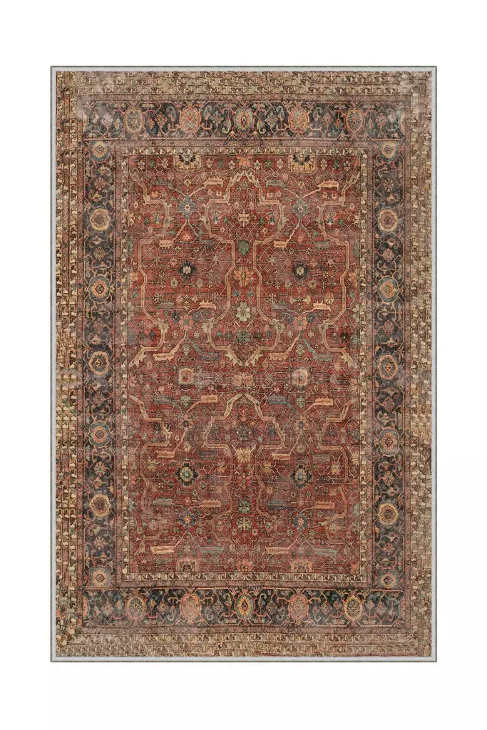 Gångmatta Conceptum Hmnt685 Flerfärgad Polyester 80x150 cm - Små mattor och gångmattor - 8682870580916 - 1