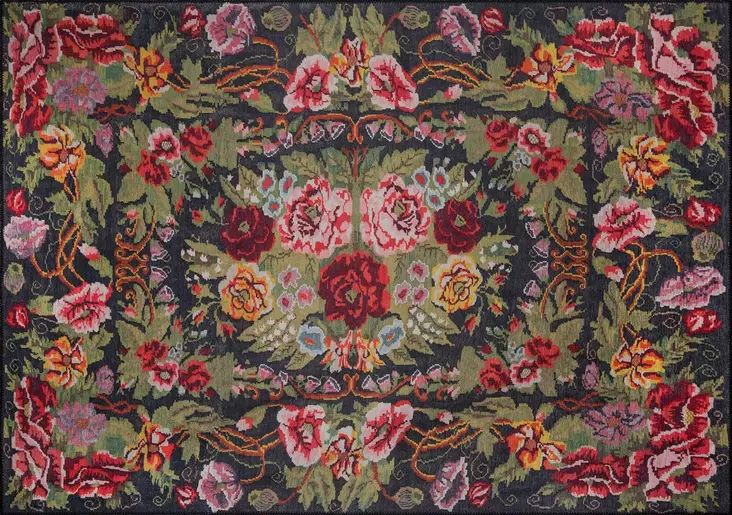 Gångmatta Conceptum Soul Chenille Flerfärgad Polyester 75x230 cm - Små mattor och gångmattor - 8682870553316 - 1